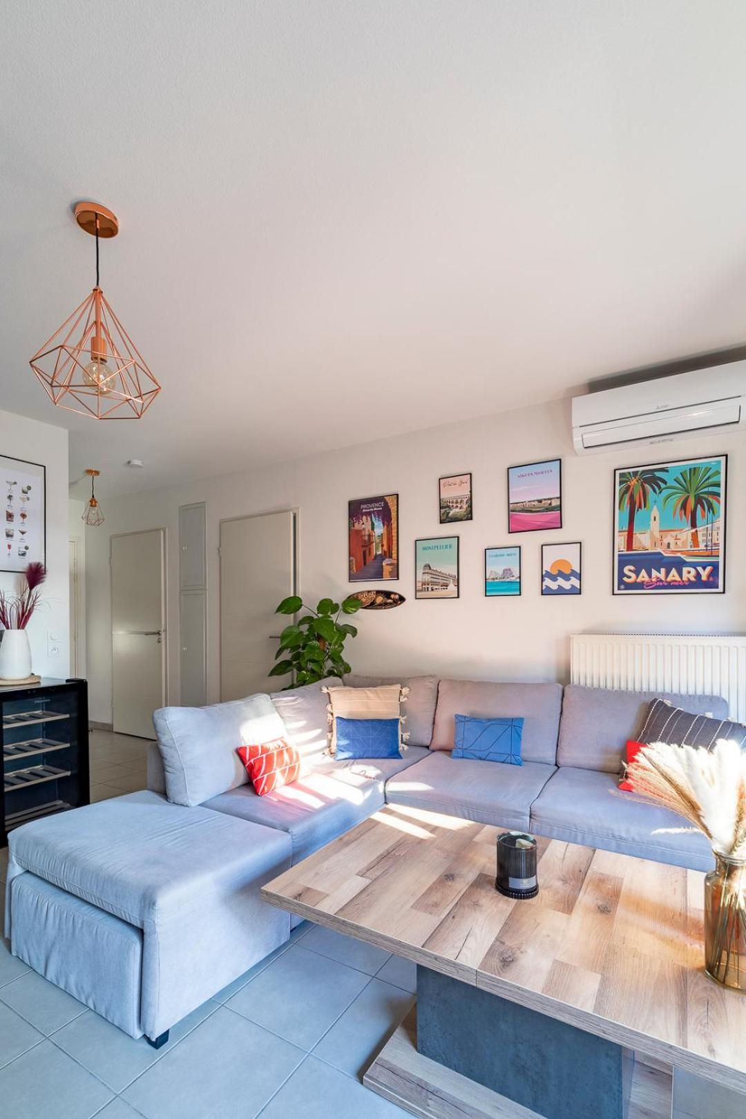 Appartement Charmant Au Porte De Montpellier Сен-Жан-де-Веда Экстерьер фото