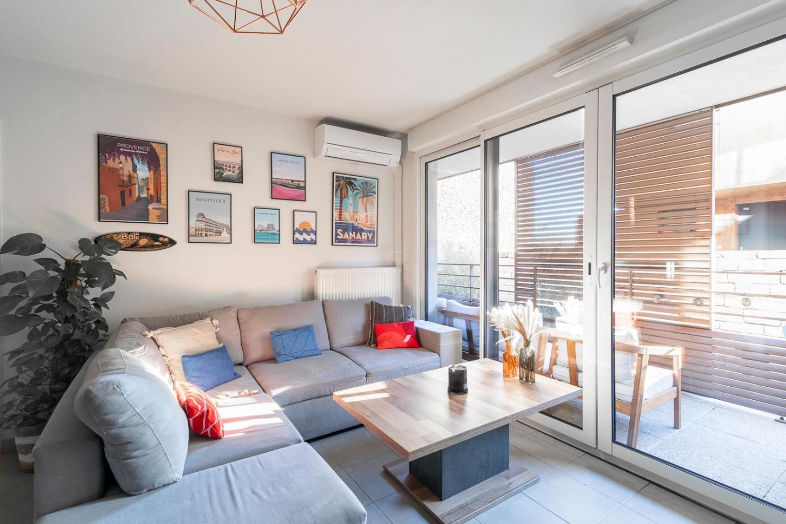 Appartement Charmant Au Porte De Montpellier Сен-Жан-де-Веда Экстерьер фото